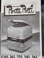 Porta Potti met 2 flessen spoel- en tankwater, Ophalen of Verzenden