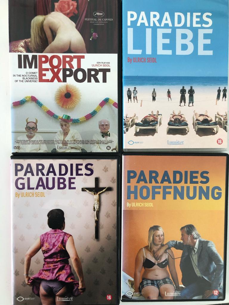 12 x filmhuis Ulrich Seidl Kronenberg Happiness Crash etc, Cd's en Dvd's, Dvd's | Filmhuis, Alle leeftijden, Ophalen of Verzenden