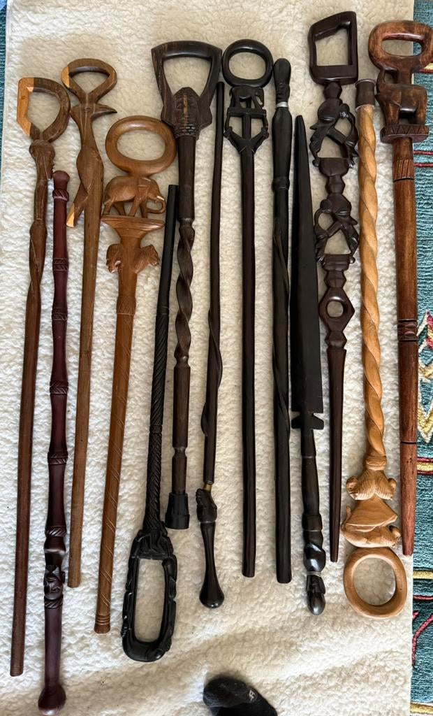 Wandelstok Afrikaans, Ophalen of Verzenden, Zo goed als nieuw