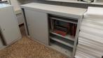 Stalen kast schuifdeuren 100 x 150 x 45 cm, Ophalen, Gebruikt, 100 tot 150 cm, 100 tot 150 cm