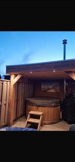 Houtgestookte Hottub - Ontspanning in Eigen Tuin, Tuin en Terras, Ophalen, Gebruikt, Trap, Vast