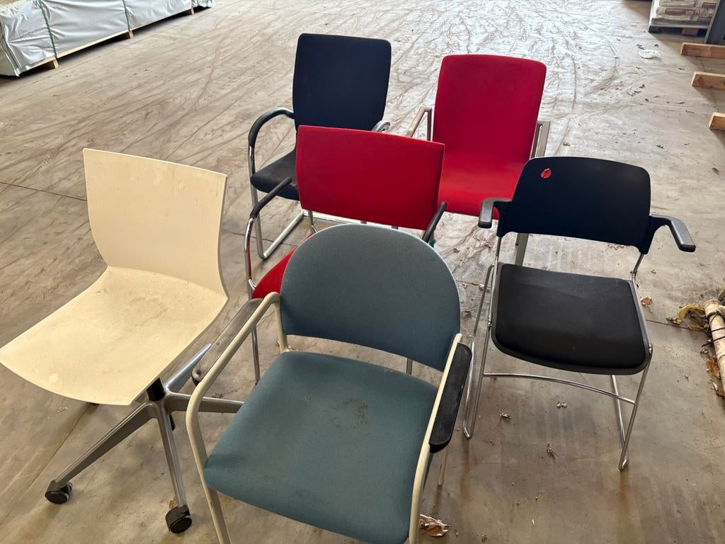 Bureaustoelen en Stapelstoelen, Ophalen, Overige materialen, Overige kleuren, .
