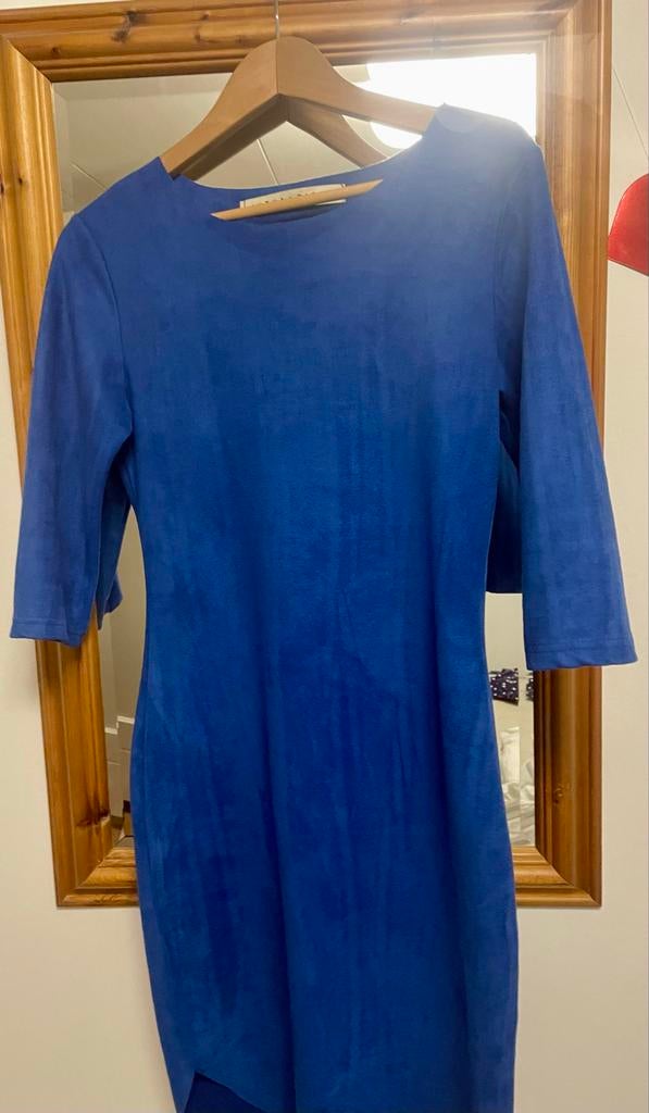 Jutka & Riska jurk maat M, Ophalen of Verzenden, Gedragen, Maat 38/40 (M), Blauw