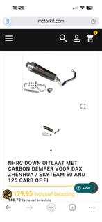 NHRC Carbon Uitlaat Honda/ skyteam dax 50 of 125, Ophalen of Verzenden, Gebruikt, Uitlaat