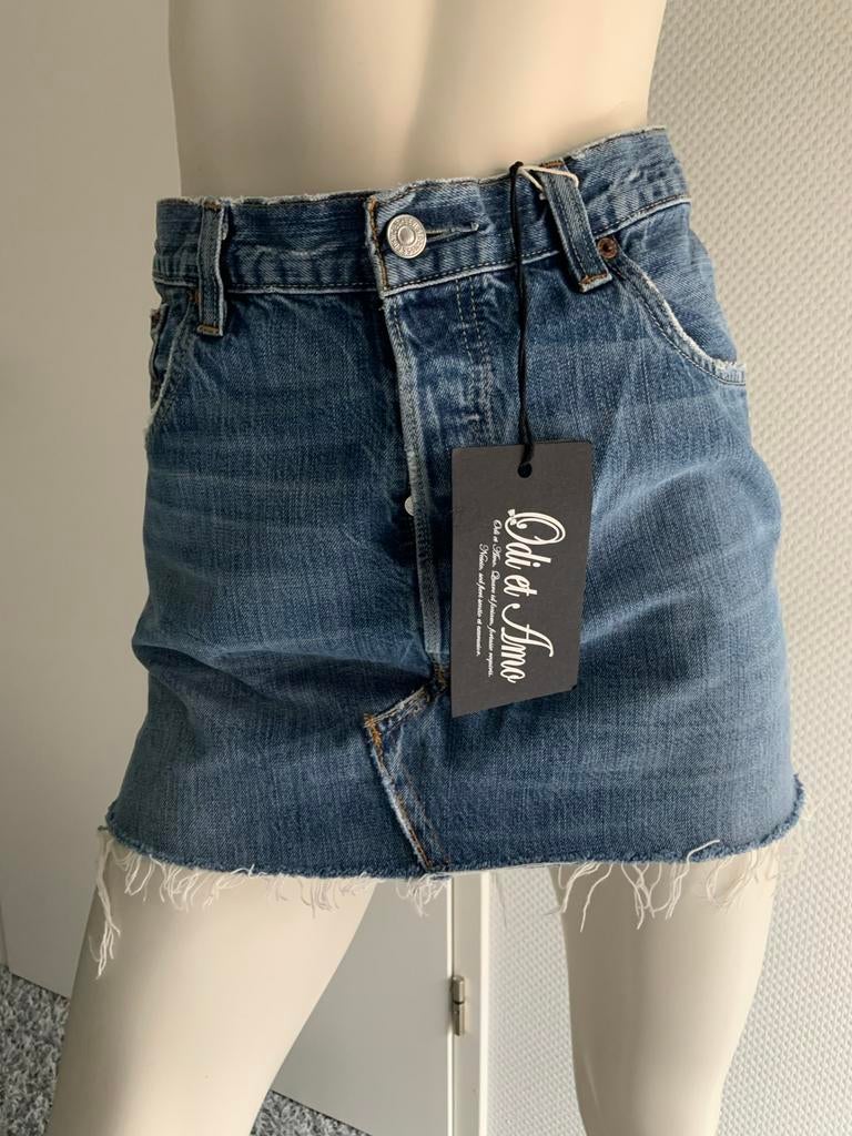 Odi et amo jeans rokje maat l nieuw valt klein, Kleding | Dames, Maat 38/40 (M), Blauw, ., Ophalen of Verzenden
