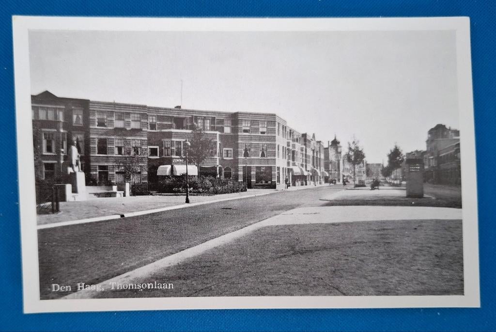 Ansichtkaart Den Haag Thomsonlaan, Verzamelen, Ophalen of Verzenden, Ongelopen, Zuid-Holland