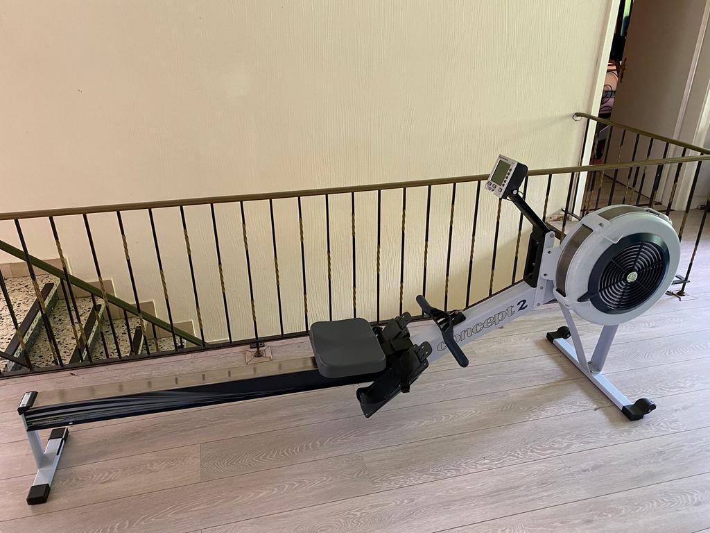 Concept2 Model D Roeitrainer met PM4 Monitor, Ophalen, Benen, Zo goed als nieuw, Metaal
