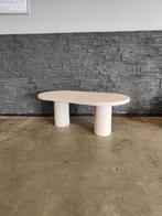 Organische salontafel 120x60x42 cm beige beton cire, Ophalen, Overige materialen, 100 tot 150 cm, Modern, Organisch, Minimalistisch
