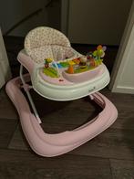 Roze loopstoel met speelpaneel - Zo goed als nieuw, Ophalen, Zo goed als nieuw, Overige typen, Met licht