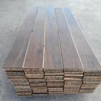 Massief eiken vloer, 42 m2 of 50 m2 vloerdelen 18,3 cm breed, Doe-het-zelf en Verbouw, Vloerdelen en Plavuizen, 10 m² of meer