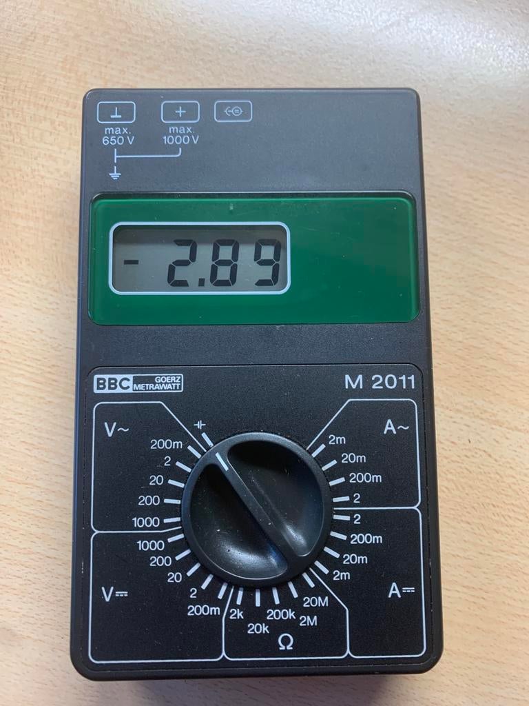 Goerz digitale meter, Doe-het-zelf en Verbouw, Ophalen, Zo goed als nieuw