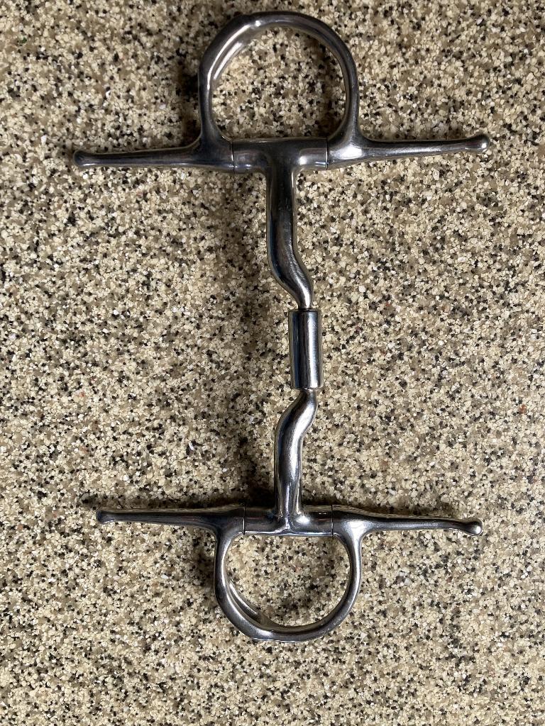 Myler bit kneveltrens level 2 maat 12,5 cm, Ophalen of Verzenden, Zo goed als nieuw, Springen