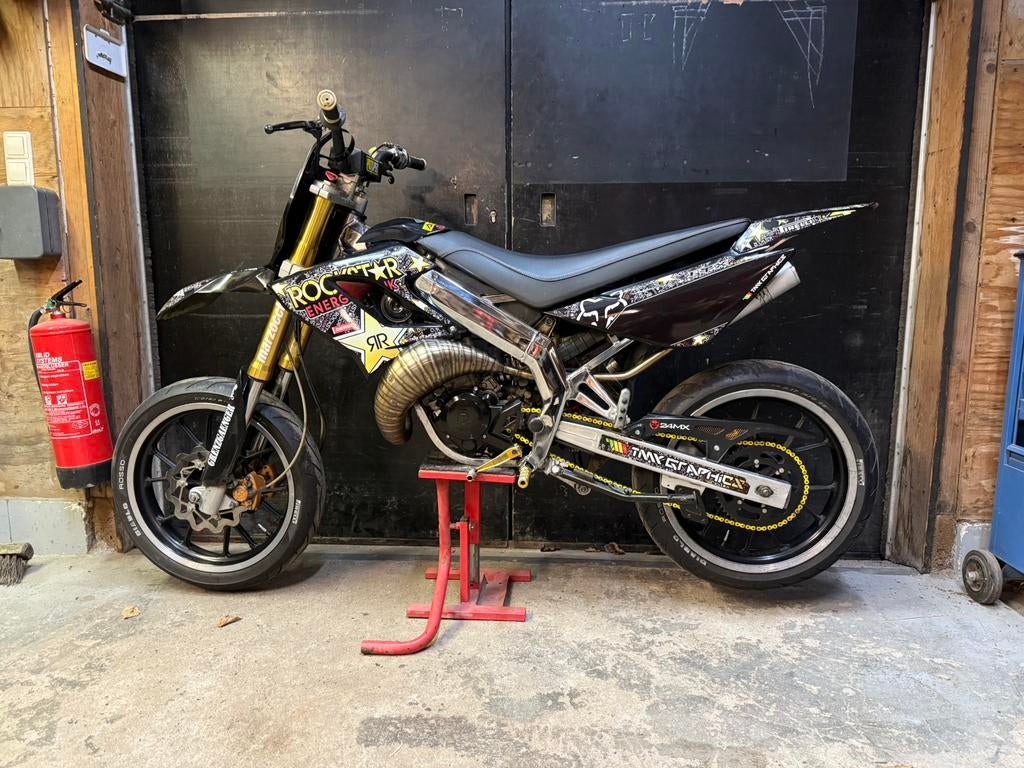 Derbi DRD Limited edition 77cc stage 6 bj 2009, Ophalen, 6 versnellingen, Gebruikt, Maximaal 45 km/u