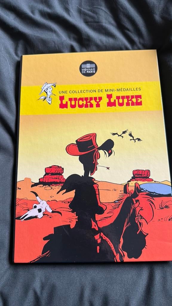 Complete collectieset Lucky Luke in album, Ophalen of Verzenden, Buitenland, Munten
