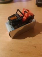 Siku Jeep CJ-5 - Zwart met Oranje Interieur, Overige merken, Gebruikt, 1:50 of kleiner, Auto