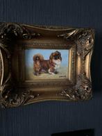 Schilderij Pekinees hondje, gesigneerd Richard, Ophalen of Verzenden