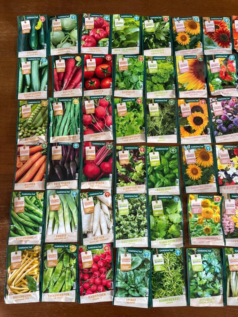 Tuin zaden - 48 stuks - nieuw!, Ophalen of Verzenden, Voorjaar, Halfschaduw, Zaad