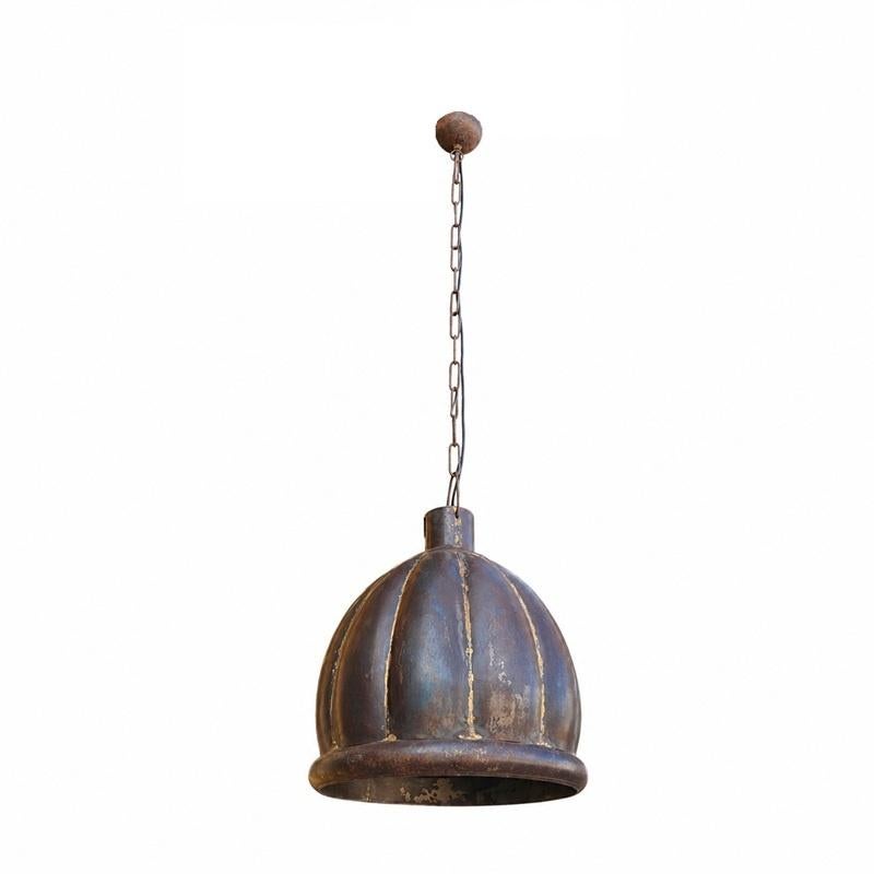 Hanglamp Industrieel van Staal en IJzer met Fitting Vintage, Info@dehanzeherten.nl, De Hanze Herten BV, 50 tot 75 cm, Industrieel, Vintage, Antiek