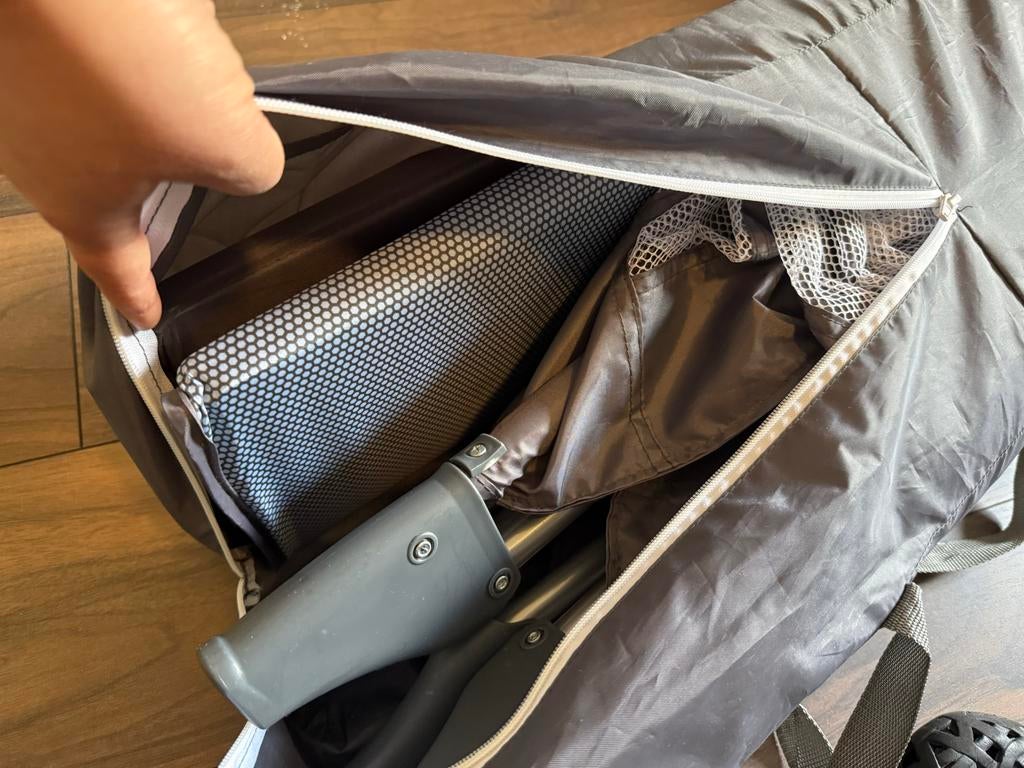 Campingbedje in goede staat - compleet, Ophalen, Zo goed als nieuw