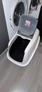 Kattenbak met zeef gebruikt, Ophalen