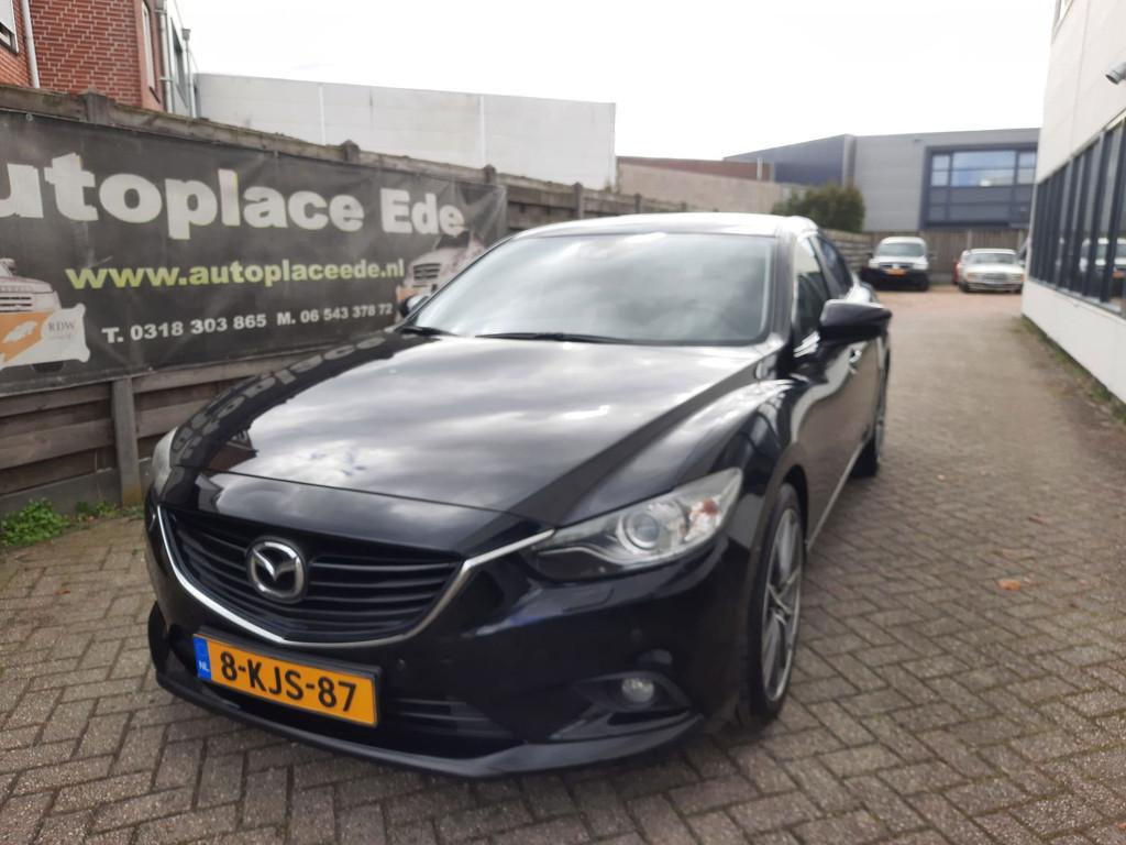 Mazda 6 2.2D Skylease+ ecc trekhaak, Auto's, Voorwielaandrijving, Gebruikt, Euro 6, 4 cilinders
