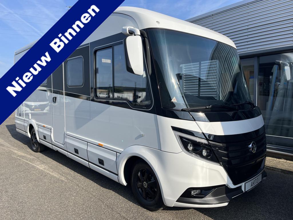 Niesmann+Bischoff Arto 78E NU RIJDEN! Mercedes Aut Wit Lucht, Caravans en Kamperen, Campers, Niesmann+Bischoff, 7 tot 8 meter