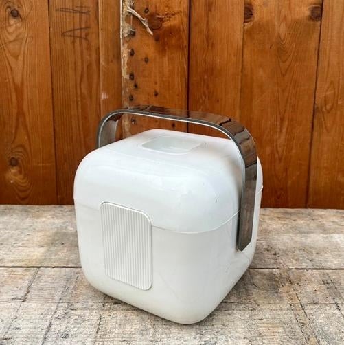 Guzzini ijsemmer ijsblokemmer kunststof origineel wit, Ophalen of Verzenden, Huis en Inrichting