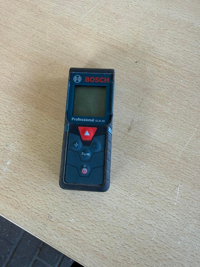 Bosch GLM 40 laser afstandsmeter, Ophalen of Verzenden, Zo goed als nieuw, Afstand
