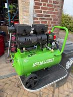 Stille compressor olievrij stahlfest 24L 230v 8bar nieuw, Ophalen, Nieuw