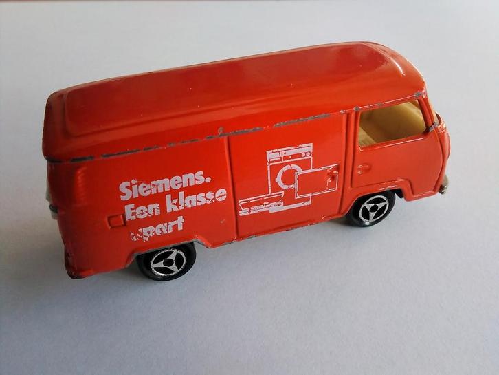 Majorette Nr. 244 Fourgon VW bus Siemens 1:60, Hobby en Vrije tijd, Modelauto's | Overige schalen, Gebruikt, Auto, Ophalen of Verzenden