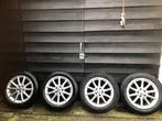 BMW X1 originele lichtmetalen velgen met winterbanden, Auto-onderdelen, Banden en Velgen, Gebruikt, Banden en Velgen, 17 inch