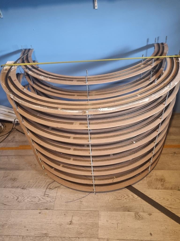 N schaal klimspiraal gratis., Tuin en Terras, Ophalen, Gebruikt