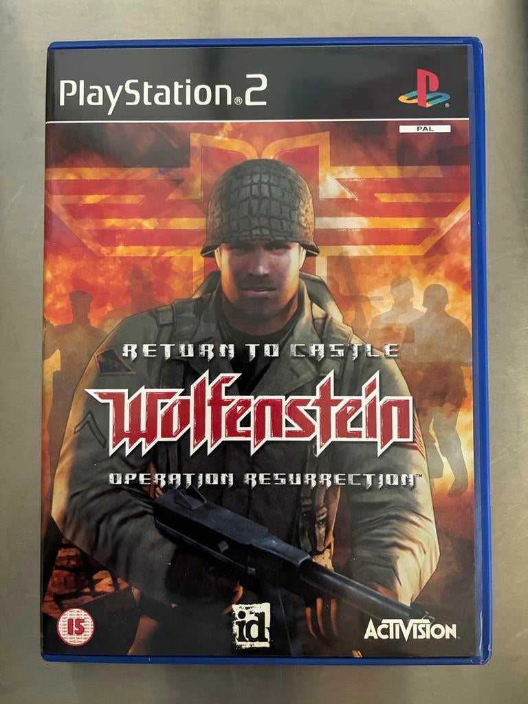 Return to Castle Wolfenstein: Operation Resurrection PS2, Shooter, 1 speler, Ophalen of Verzenden, Zo goed als nieuw
