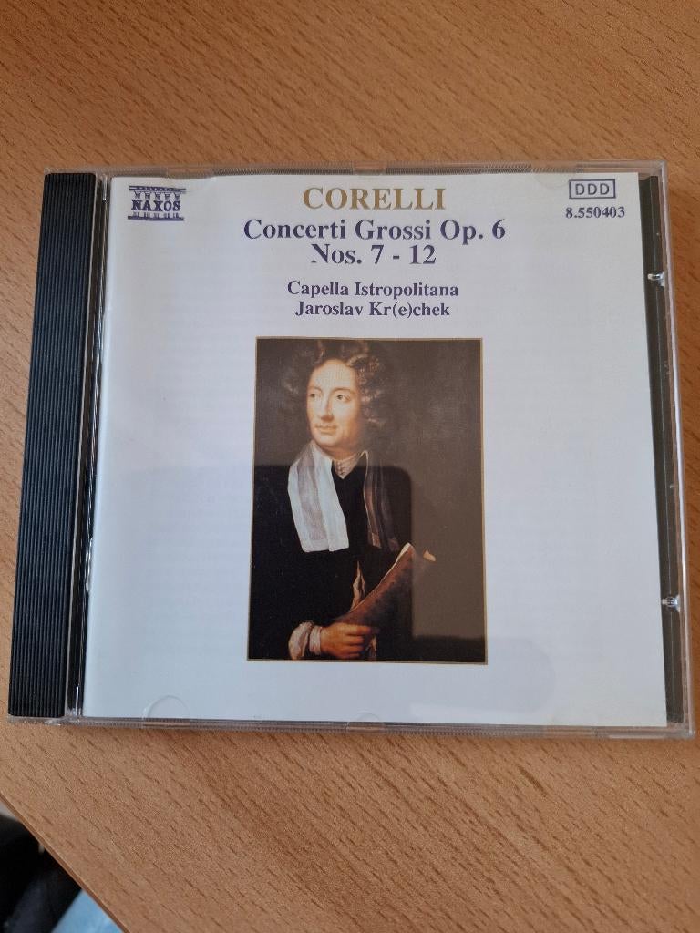 CD Corelli : Concerti grossi opus 6 nr. 7-12 Naxos, Ophalen of Verzenden, Barok, Zo goed als nieuw, Orkest of Ballet