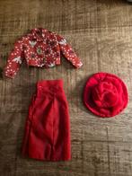 Vintage barbie setje Bieden, Ophalen of Verzenden, Gebruikt, Kleertjes