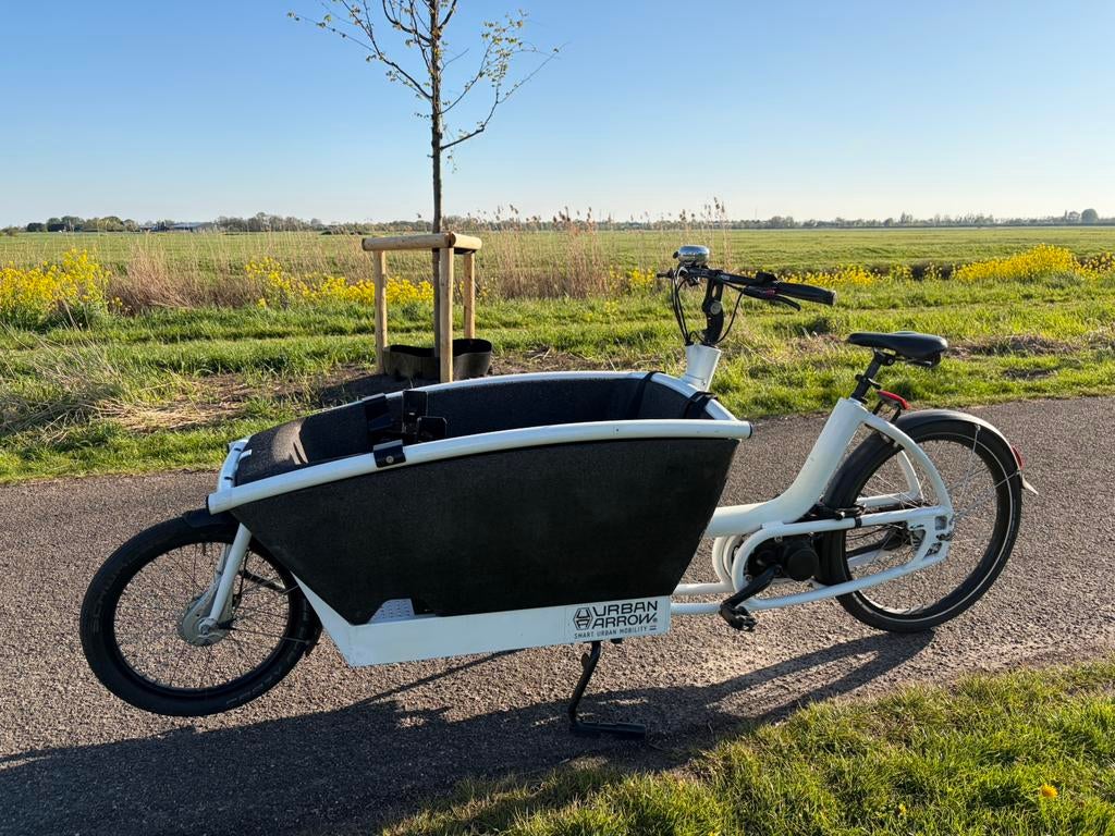 Urban Arrow bakfiets, Gebruikt, Elektrisch, 2 kinderen, Ophalen