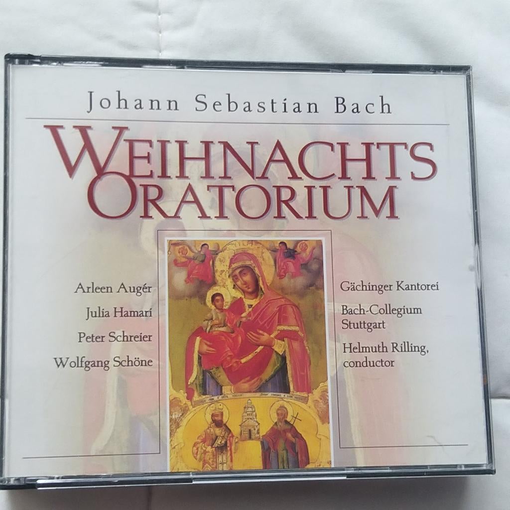 2 weihnachtsoratorium J S Bach 2 cd's zie foto's, Ophalen of Verzenden, Zo goed als nieuw, Kerst