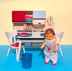Vintage plastic poppenhuis keuken Modella retro jaren 60 70, Verzamelen, Poppenhuizen en Toebehoren, Ophalen of Verzenden, Gebruikt