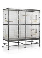 Binnenvolière Montana Paradiso 150, Dieren en Toebehoren, Vogels | Hokken en Kooien, Ophalen, Zo goed als nieuw, Metaal, Volière