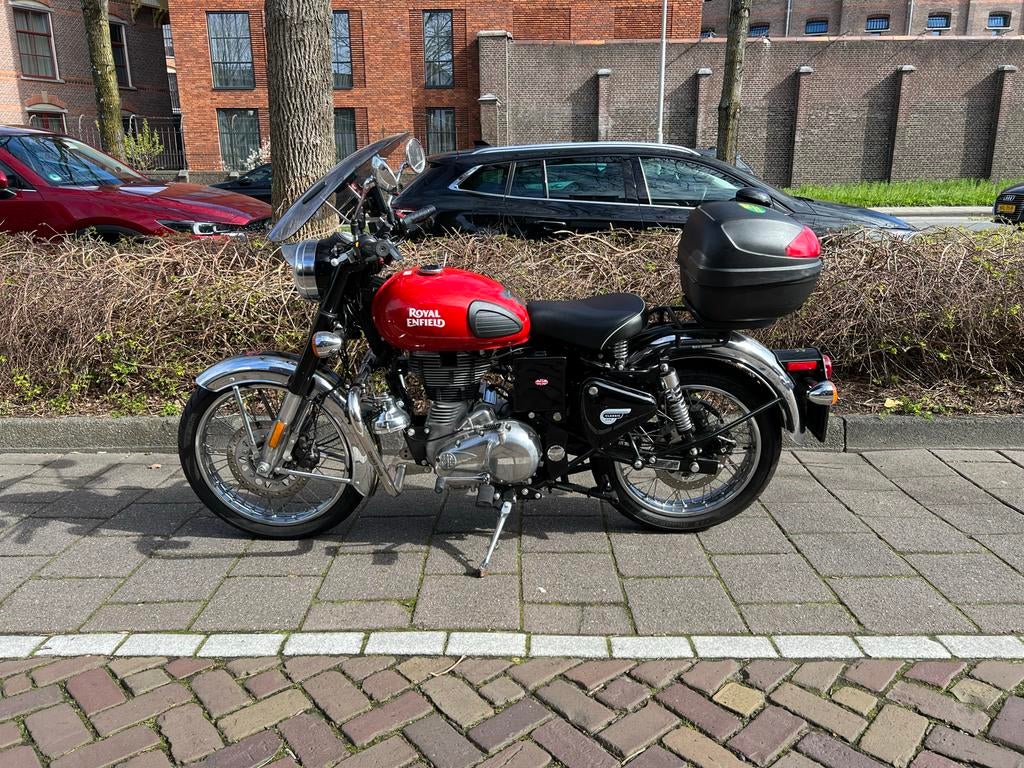 Te Koop: Royal Enfield Classic 500 uit 2020 met 2.153 km, Motoren, Particulier, Overig, Minimaal motorrijbewijs A2, ABS