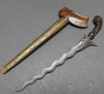 13 luks Singa keris (leeuwen kris) afk uit Java Indonesie, Verzenden