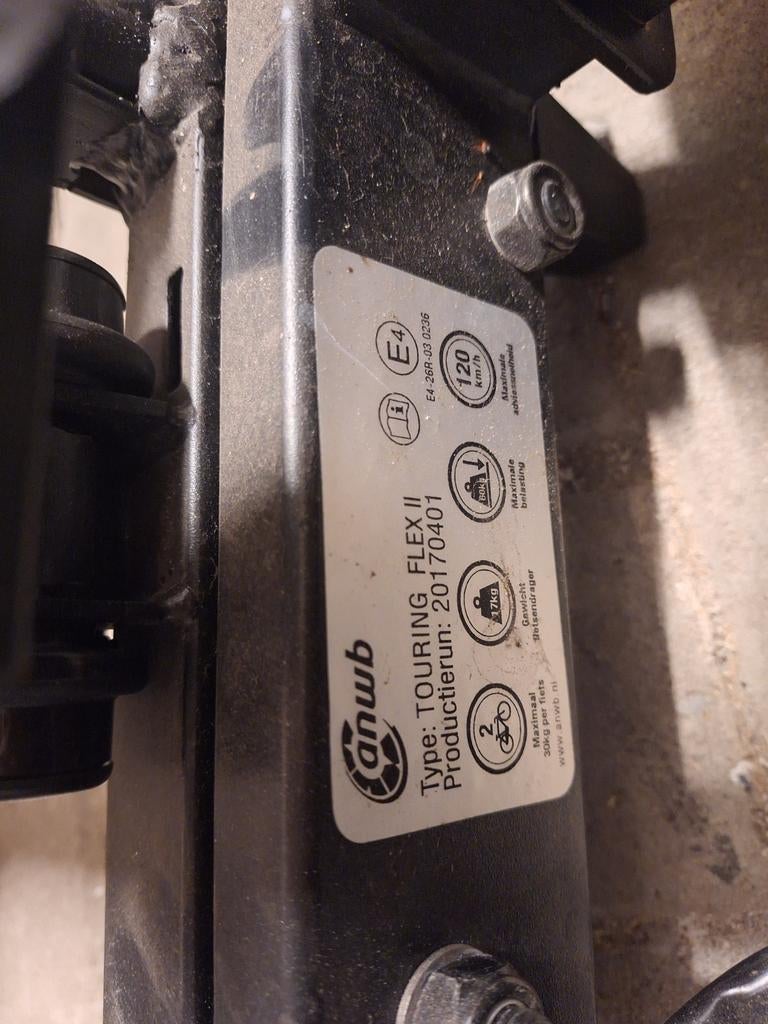 ANWB TOURING II, Ophalen, Trekhaakdrager