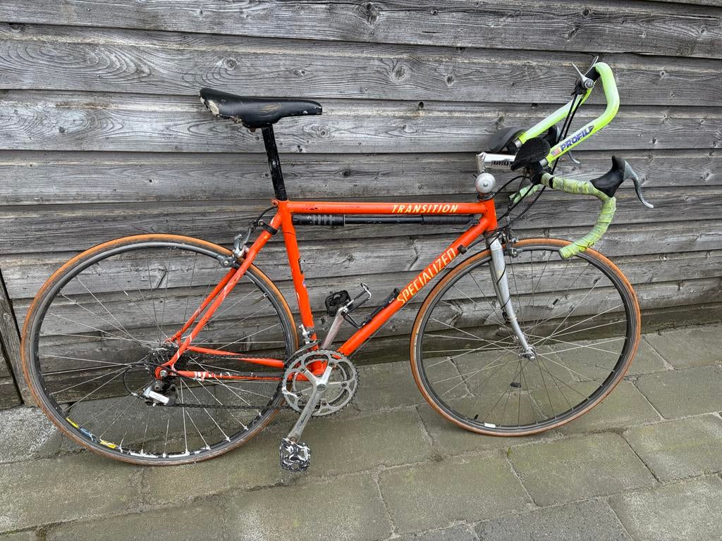 Vintage Specialized Transition Racefiets - Klassieke Stalen, Gebruikt, Staal, Heren, 53 tot 57 cm