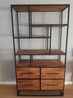 D Bodhi Urban boekenkast UR620041, Ophalen, Met plank(en), 100 tot 150 cm, Teakhout