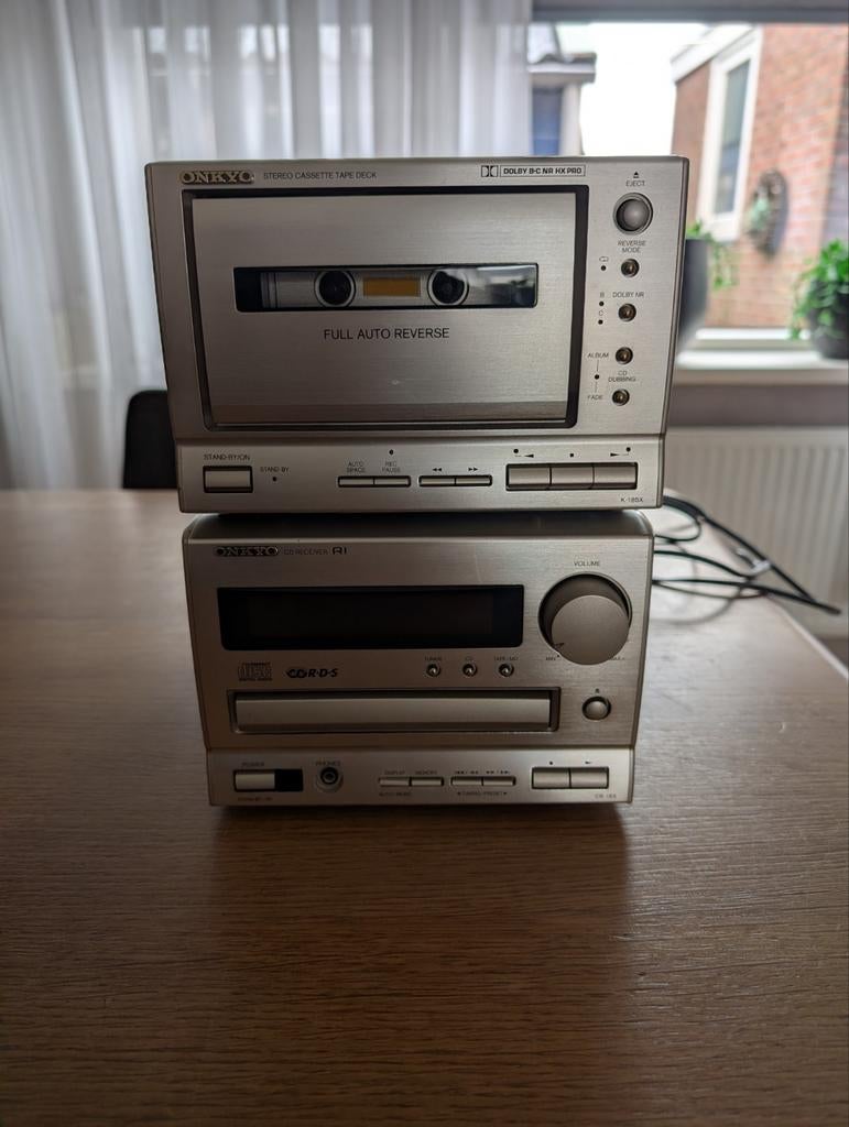 Onkyo stereo installatie, Audio, Tv en Foto, Stereo-sets, Ophalen of Verzenden