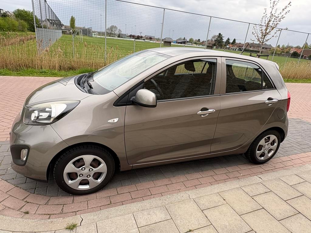 Kia Picanto 1.0 Cvvt 5-DRS 2013 Grijs, Auto's, Kia, Particulier, Picanto, Benzine, A, Hatchback, Handgeschakeld, Geïmporteerd