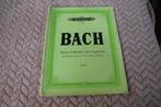 Bach  Kleine praludien und Fughetten Peters 200a, Ophalen of Verzenden, Gebruikt, Artiest of Componist, Klassiek