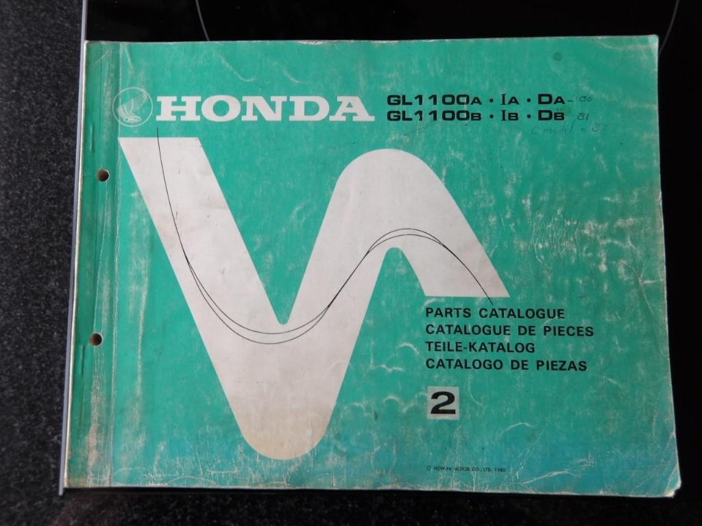 Origineel werkplaatshandboek Honda GL1100 Goldwing, Motoren, Handleidingen en Instructieboekjes, Verzenden, Honda