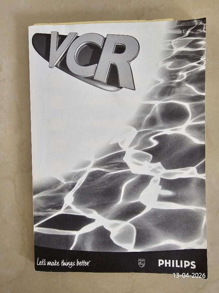 Gratis handleiding Philips videorecorder VR900/02, Ophalen, Gelezen