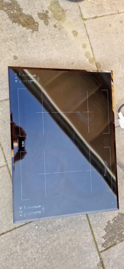 AEG Inductiekookplaat - Gebruikt, Gebruikt, Minder dan 85 cm, Inbouw, Inductie